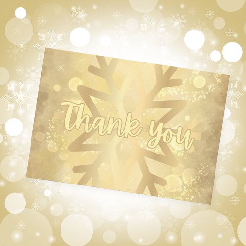 Elegant Professional Business Corporate Thank You Card