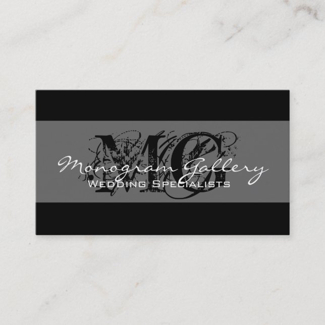 Elegant Professional Customizable Business Card (Front)