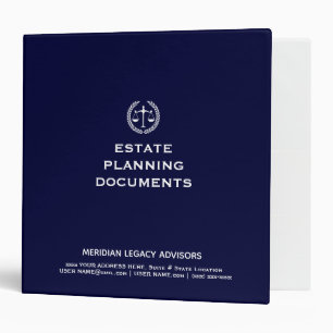 Elegant Professional for Lawyers Law Firm Office 3 Ring Binder