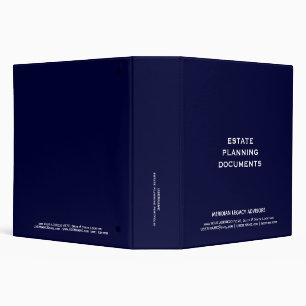 Elegant Professional for Lawyers Law Firm Office 3 Ring Binder