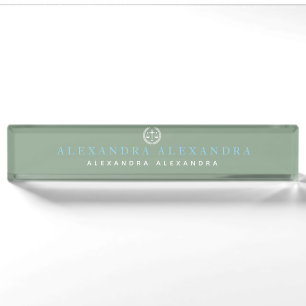Elegant Professional for Lawyers Law Firm Office Desk Name Plate