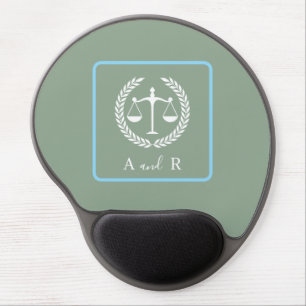 Elegant Professional for Lawyers Law Firm Office Gel Mouse Pad