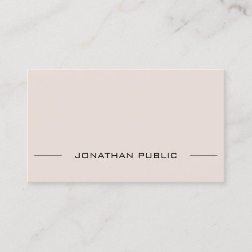 Elegant Professional Gothic Text Artistic Simple Business Card