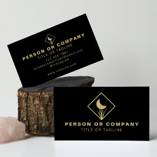 Elegant Professional Landscape Gardening Yard Care Business Card