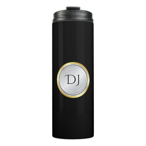 Elegant Professional Look with Monogram Thermal Tumbler