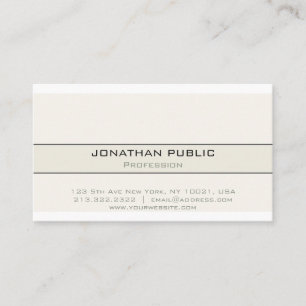 Elegant Professional Modern Look Simple Business Card