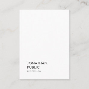 Elegant Professional Modern Trendy Simple Template Business Card