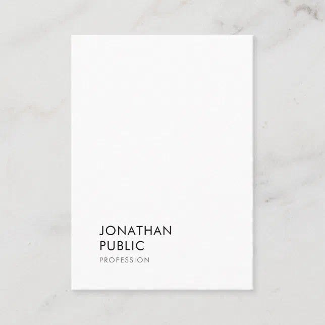 Elegant Professional Modern Trendy Simple Template Business Card | Zazzle