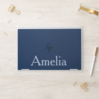 Elegant Professional Monogram HP Laptop Skin