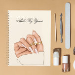Elegant Professional Nail Salon Appointment   Planner<br><div class="desc">An elegant appointment planner for a nail salon,  featuring a sleek design to organize client appointments and services. With a sophisticated color palette and typography,  it combines functionality with a professional,  high-end look. Perfect for managing schedules with style.</div>