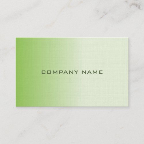Elegant Professional Plain Premium Linen Luxury Business Card