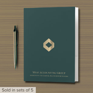 Elegant Professional Presentation Folders