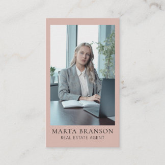 Elegant Professional Real Estate Business Card