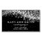 Elegant Professional Silver Sparkling Wave Black
