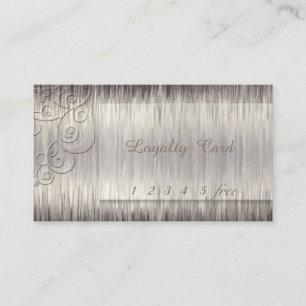 Elegant Professional Simple Loyalty Card