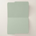 Elegant Professional Simple Monogram Minimalist File Folder | Zazzle