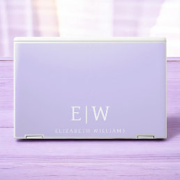 Elegant Professional Simple Monogram Minimalist HP Laptop Skin