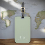 Elegant Professional Simple Monogram Minimalist Luggage Tag<br><div class="desc">Introducing our Elegant Professional Simple Monogram Minimalist Collection: Elevate your style with timeless sophistication and understated elegance. Crafted with meticulous attention to detail, this collection features minimalist designs adorned with your personalized monogram. Each piece exudes professionalism and refinement, perfect for making a lasting impression in any setting. From sleek stationery...</div>