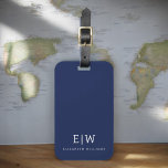 Elegant Professional Simple Monogram Minimalist Luggage Tag<br><div class="desc">Introducing our Elegant Professional Simple Monogram Minimalist Collection: Elevate your style with timeless sophistication and understated elegance. Crafted with meticulous attention to detail, this collection features minimalist designs adorned with your personalized monogram. Each piece exudes professionalism and refinement, perfect for making a lasting impression in any setting. From sleek stationery...</div>