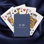 Elegant Professional Simple Monogram Minimalist Poker Cards<br><div class="desc">Introducing our Elegant Professional Simple Monogram Minimalist Collection: Elevate your style with timeless sophistication and understated elegance. Crafted with meticulous attention to detail, this collection features minimalist designs adorned with your personalized monogram. Each piece exudes professionalism and refinement, perfect for making a lasting impression in any setting. From sleek stationery...</div>