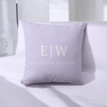 Elegant Professional Simple Monogram Minimalist Throw Pillow<br><div class="desc">Introducing our Elegant Professional Simple Monogram Minimalist Collection: Elevate your style with timeless sophistication and understated elegance. Crafted with meticulous attention to detail, this collection features minimalist designs adorned with your personalized monogram. Each piece exudes professionalism and refinement, perfect for making a lasting impression in any setting. From sleek stationery...</div>