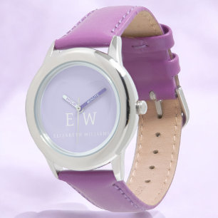 Elegant Professional Simple Monogram Minimalist Watch