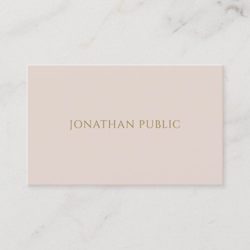 Elegant Professional Simple Template Luxury Modern Business Card