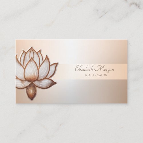 Elegant Professional  Stripe Chic Lotus Beauty 