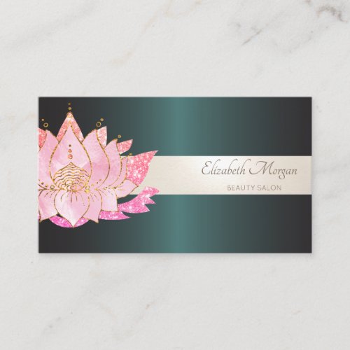 Elegant Professional  Stripe Glitter Lotus Green