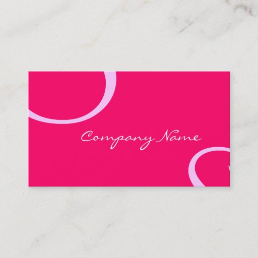 Customizable Elegant Profile Card Business Card Template