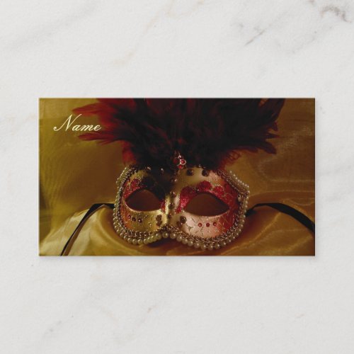 Elegant Profile Card Business Card