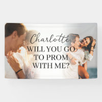 Elegant Promposal Custom Prom Proposal Banner