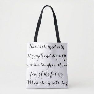 Elegant Proverbs  31 Tote