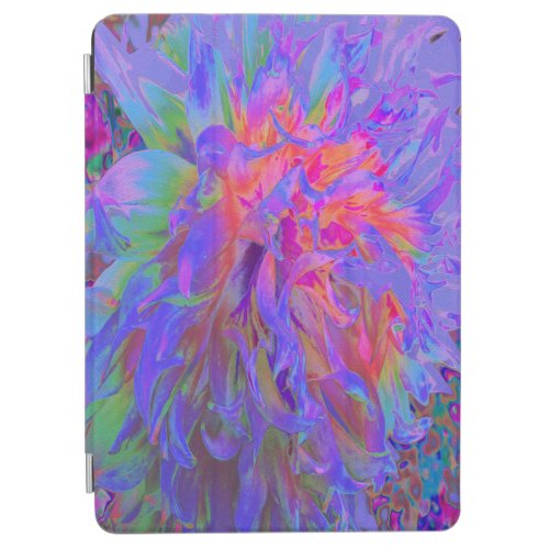 Elegant Psychedelic Decorative Dahlia Flower iPad Air Cover