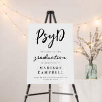 Elegant PsyD Doctor of Psychology Graduation
