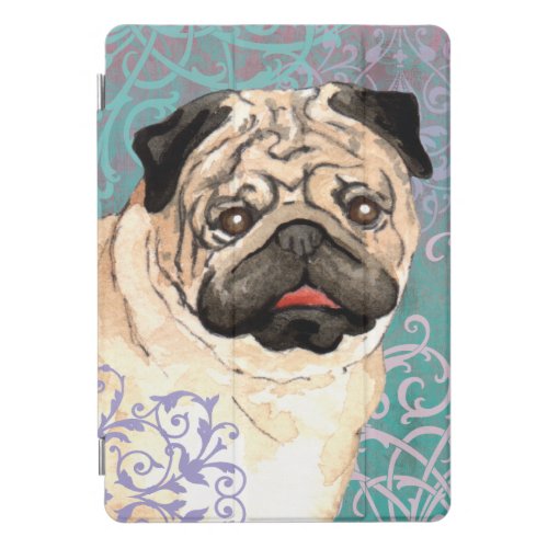 Elegant Pug iPad Pro Cover