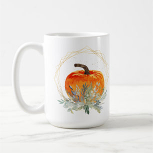 Elegant Pumpkin Coffee Mug