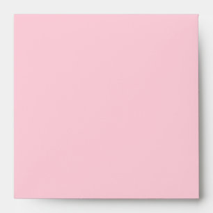 Elegant Pure Pink Linen Envelopes