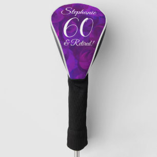 Elegant Purple 60 and Retired Golf Head Cover