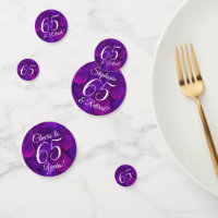 Elegant Purple 65 and Retired Retirement Party