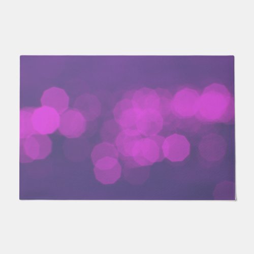 Elegant Purple Abstract  Doormat