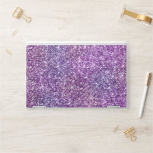 Elegant Purple Abstract Stylish Chic Pattern HP Laptop Skin