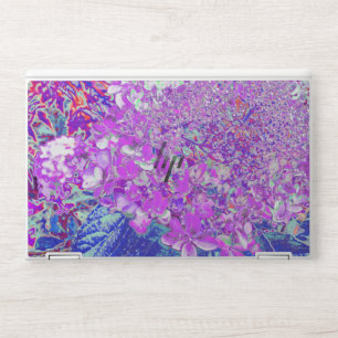 Elegant Purple and Blue Limelight Hydrangea HP Laptop Skin