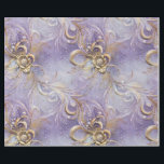 Elegant Purple and Gold Swirled Feathered Beaded Wrapping Paper<br><div class="desc">Give your recipients your best. Use this lovely, sophisticated beaded, print "jeweled" with no actual glitter, foil, or beading, high-quality gift wrap with a grid back for easy cutting. You'll appreciate the ease of use and your recipients will love its elegant beauty. Good for all occasions and holidays, very versatile....</div>