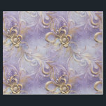 Elegant Purple and Gold Swirled Feathered Beaded Wrapping Paper<br><div class="desc">Give your recipients your best. Use this lovely, sophisticated beaded, print "jeweled" with no actual glitter, foil, or beading, high-quality gift wrap with a grid back for easy cutting. You'll appreciate the ease of use and your recipients will love its elegant beauty. Good for all occasions and holidays, very versatile....</div>