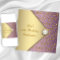 Elegant Purple and Gold Womans 50th Birthday Party