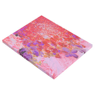 Elegant Purple and Orange Limelight Hydrangea Gallery Wrap