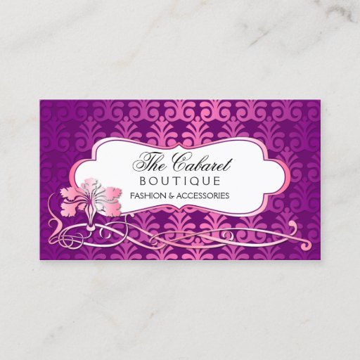 Customizable Elegant Purple and Pink Shimmer Business Cards