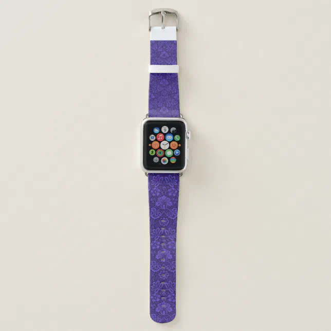 Elegant Purple Apple Watch Band | Zazzle