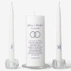 Elegant Purple Bible Verse Monogram